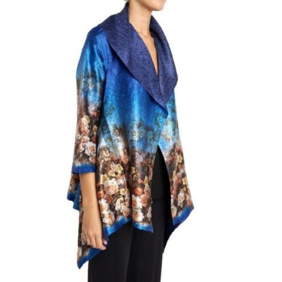 Jerry T Fashion Sateen Reversible Jacket NEW XL - Picture 2 of 5